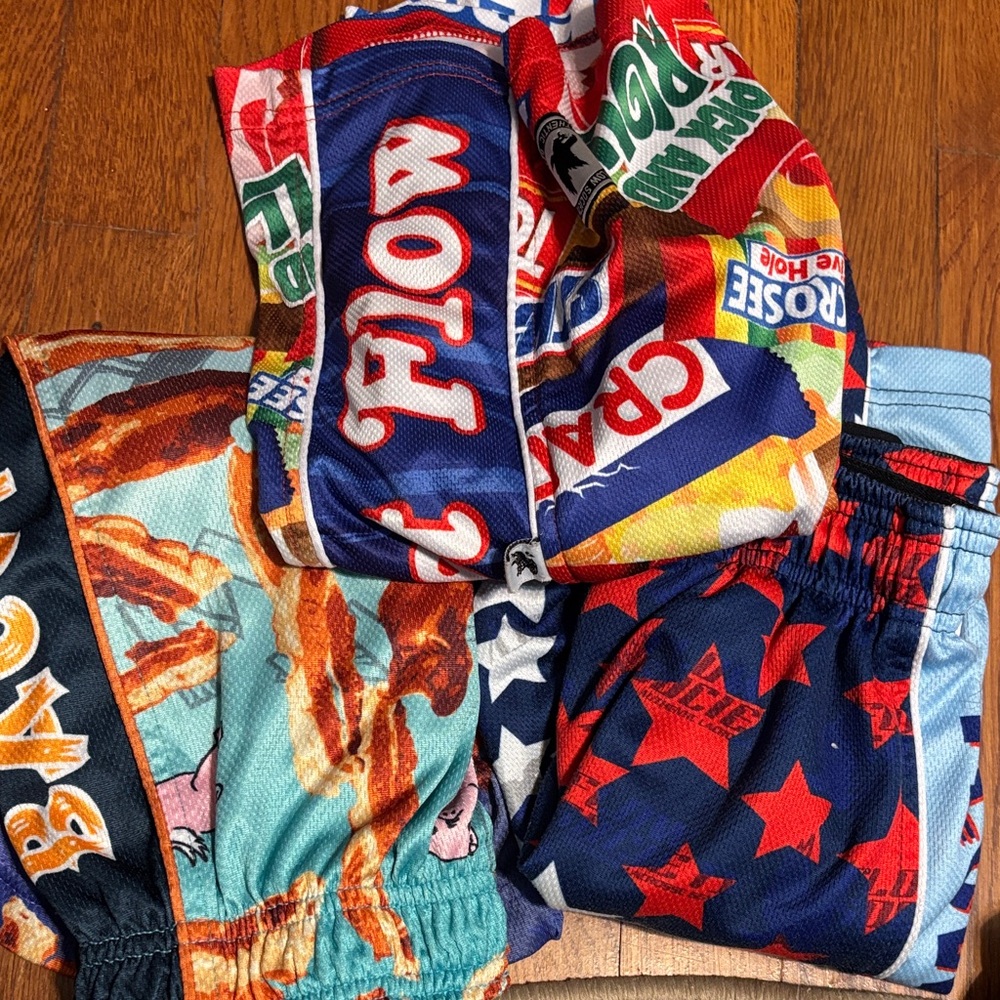 Vibrant Graphic Kids Shorts Collection